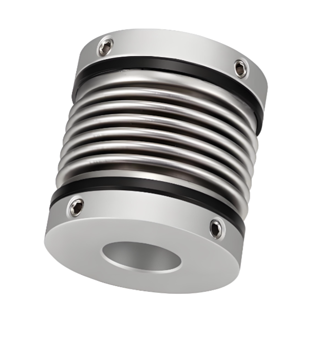 RSK-CPR Aluminium Alloy Bellows Couplings Positioning Jenis sekrup mengkompensasi penyimpangan sudut dan aksial radial dengan lebih efektif