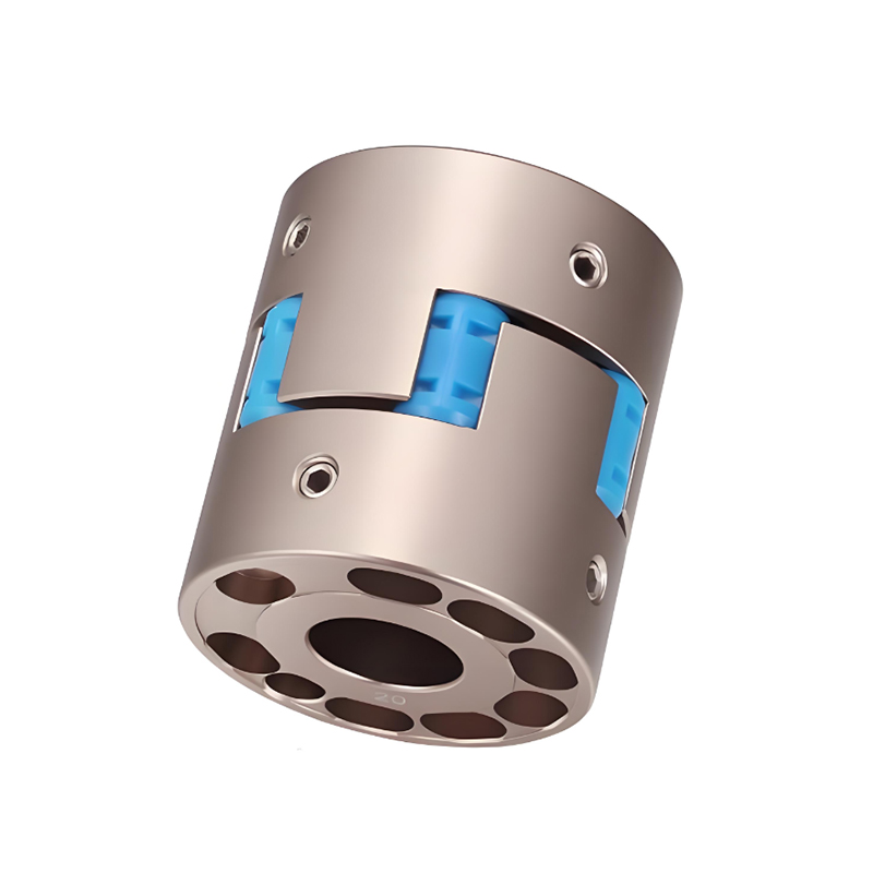 RSK-CPFJ Kopling Poros Sekrup Set Bentuk Plum Paduan Aluminium Kekakuan Tinggi