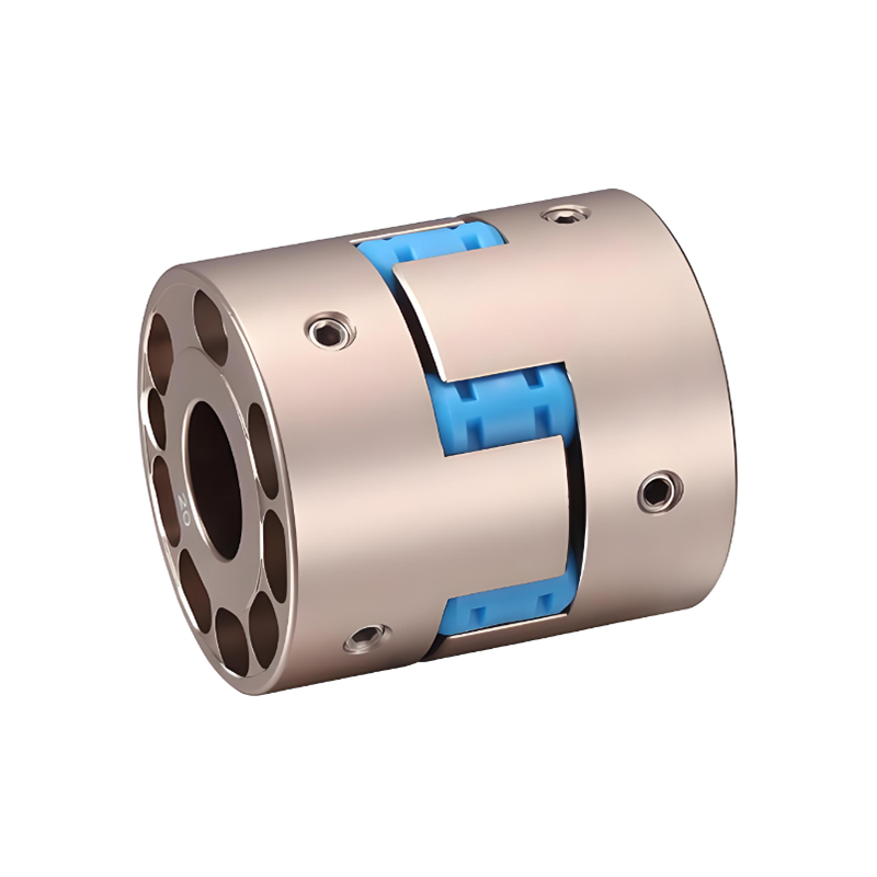 RSK-CPFJ Kopling Poros Sekrup Set Bentuk Plum Paduan Aluminium Kekakuan Tinggi