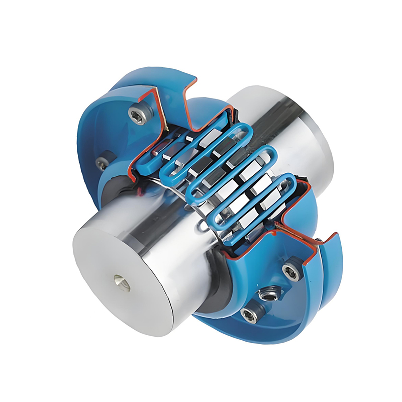 Tipe pemasangan aksial shell RSK Serpentine Spring Grid Coupling