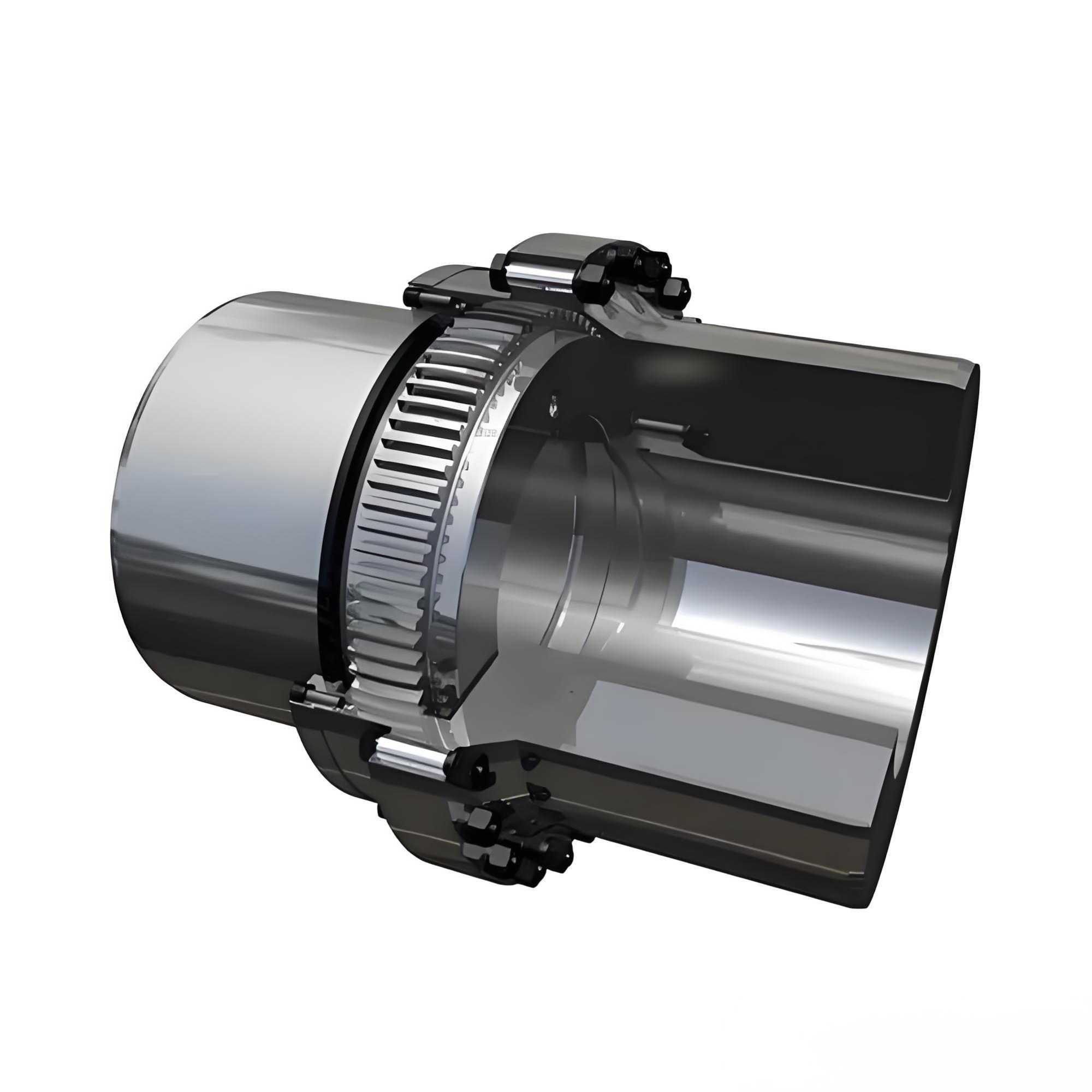 RSK-GIICLZ Drum Gear Coupling Poros Menengah Tipe Sempit untuk aplikasi transmisi daya beban berat